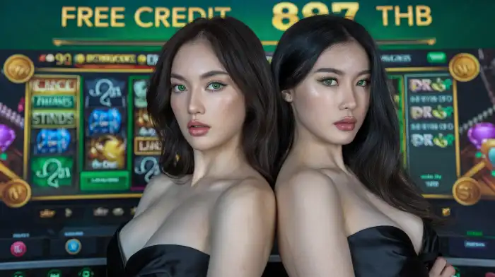 FaFa789 เว็บตรงไม่ผ่านเอเย่นต์ - สองหญิงสาวเอเชียสวยเซ็กซี่